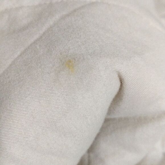 Athleta Ritual faux fur hooded sherpa bomber full zip jacket abalone beige M/L - Picture 7 of 12